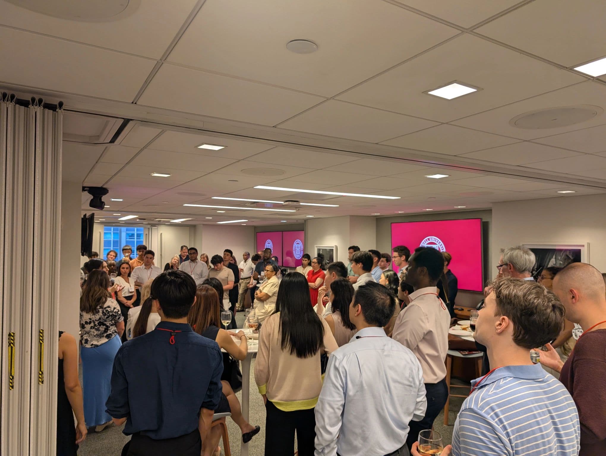 Emily Cho at a Forbes 30 Under 30 event hosted at Cornell